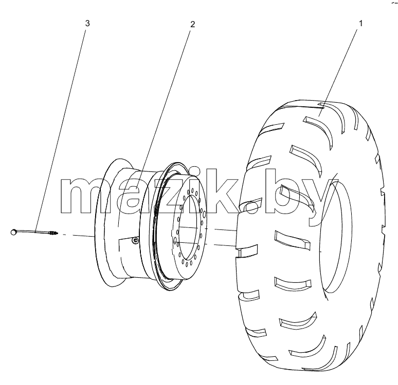  331403377 INNER WHEEL ASSEMBLY