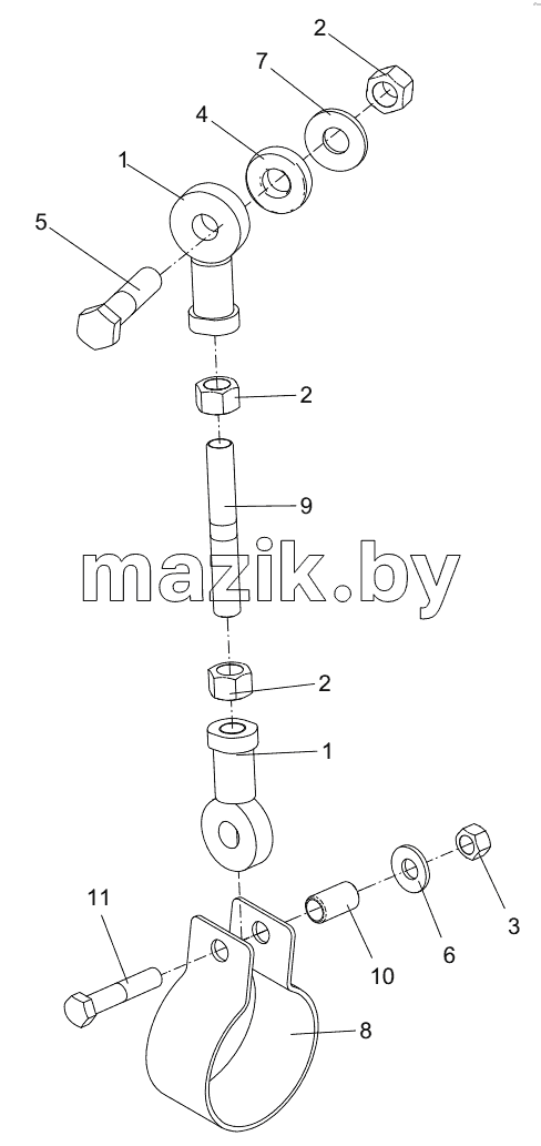  331403430 INTAKE SUPPORT ASSEMBLY