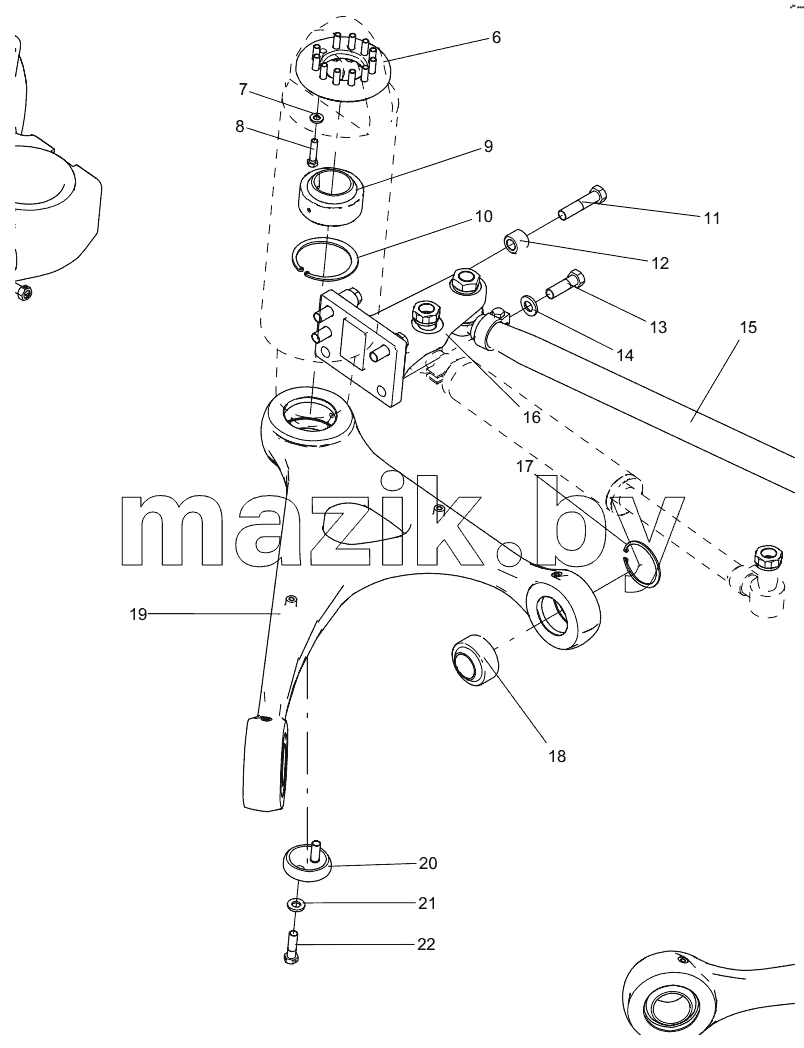  331403370 FRONT AXLE ASSEMBLY