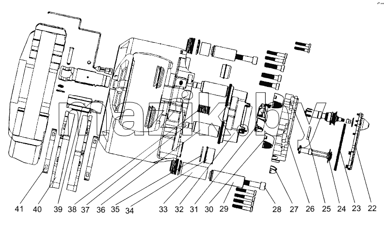  800366382 AIR PRESSURE DISC BRAKE ASSEMBLY