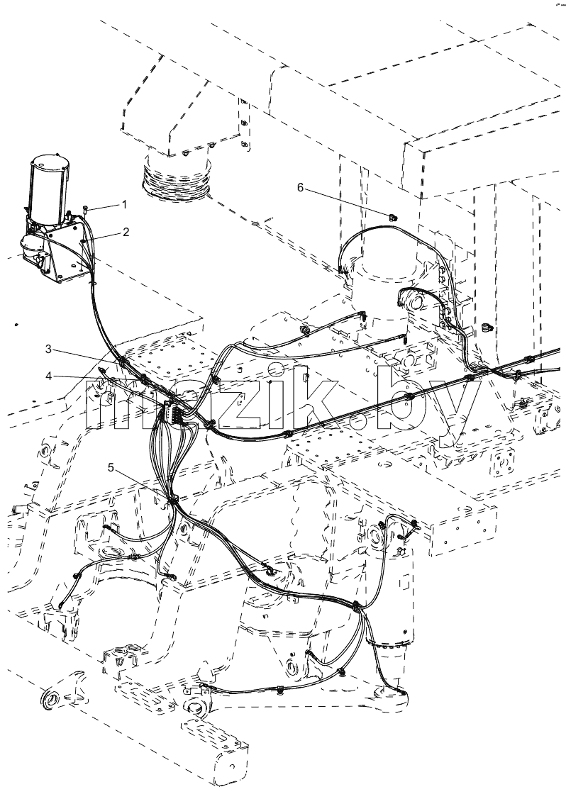  331403823 CENTRALIZED LUBRICATING SYSTEM