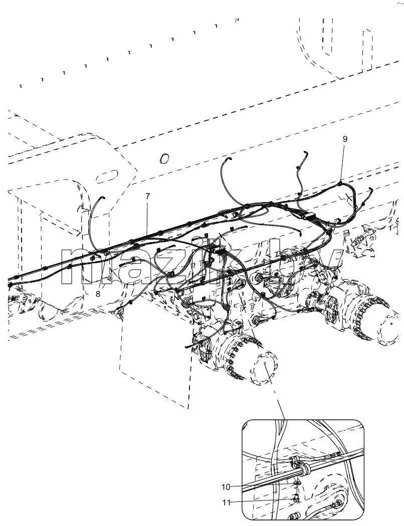  331403823 CENTRALIZED LUBRICATING SYSTEM