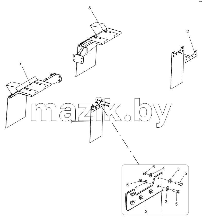  331404058 MUDGUARD ASSEMBLY