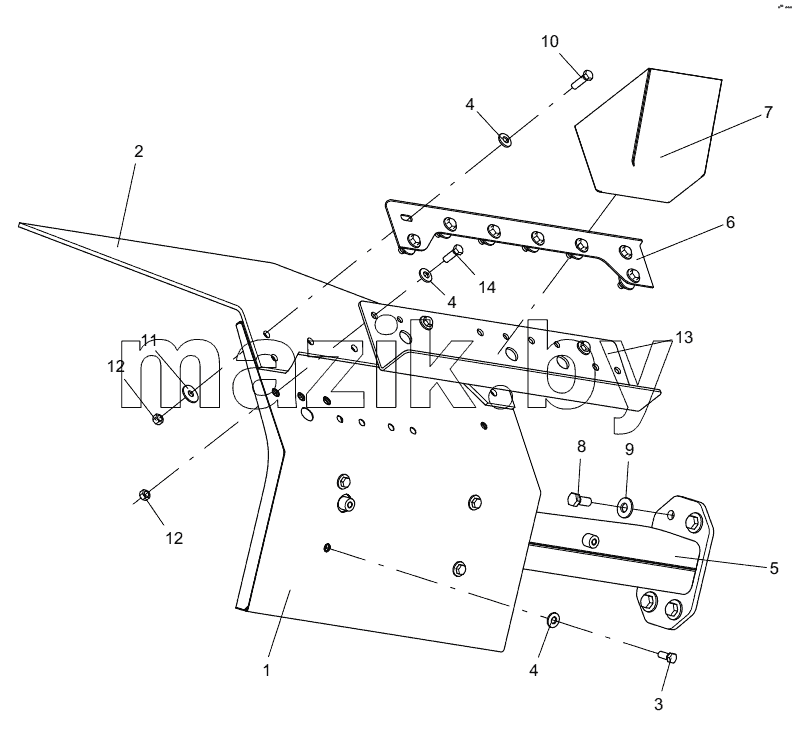  331404058 MUDGUARD ASSEMBLY