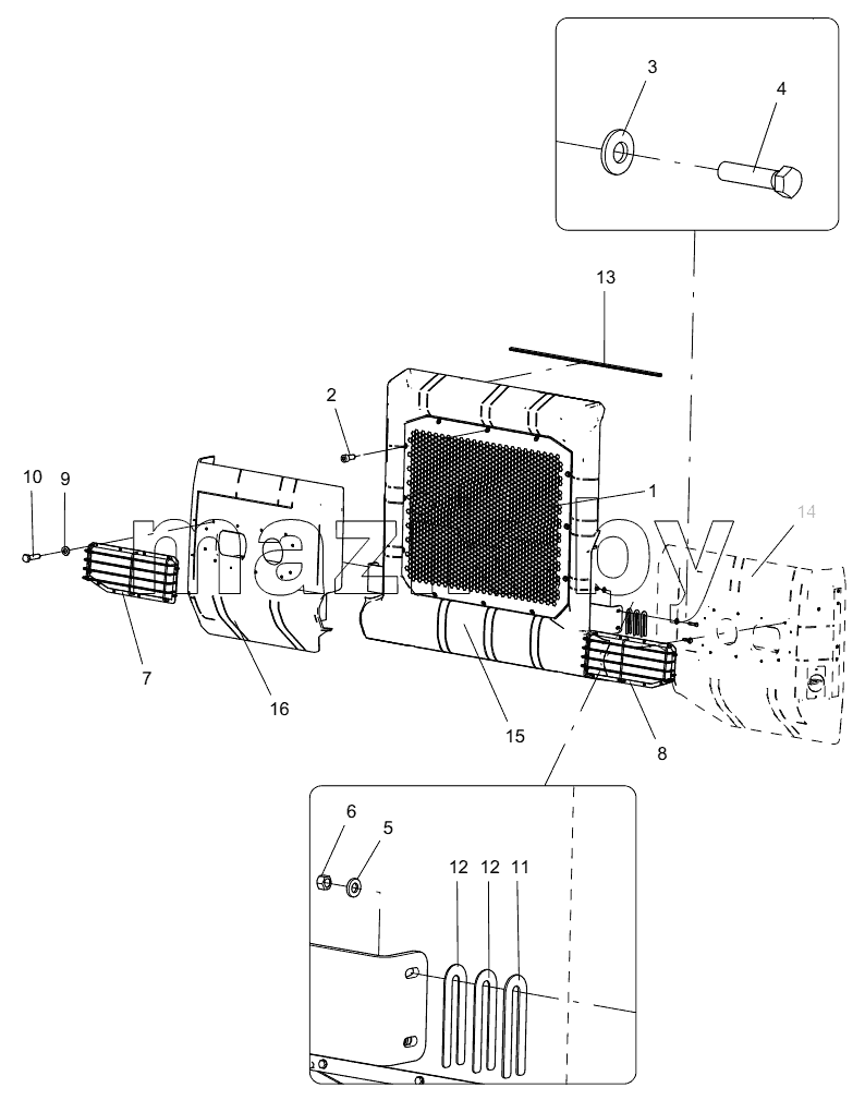  331404053 FRONT DECK ASSEMBLY