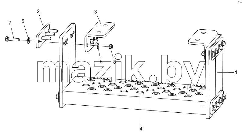  331404056 GET-ON PEDAL ASSEMBLY
