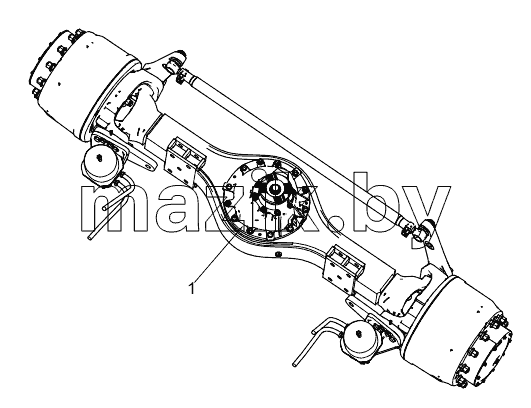  453526439 FRONT AXLE BRAKE SYSTEM