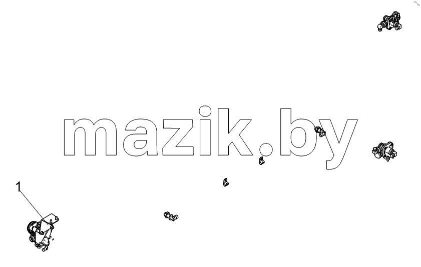  453529388 AXLE BRAKING SYSTEM