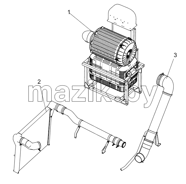  451113802 INTAKE SYSTEM