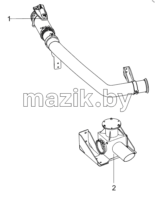  451014828 EXHAUST SYSTEM CONFIGURATION