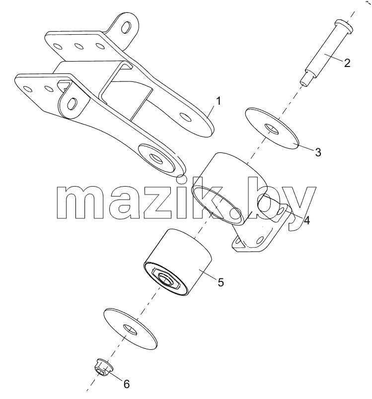  455020624 CAB LEFT FRONT OVERHANG ASSEMBLY