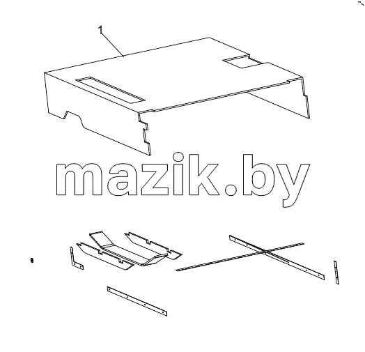  455106588 FLOOR HEAT SHIELD SYSTEM