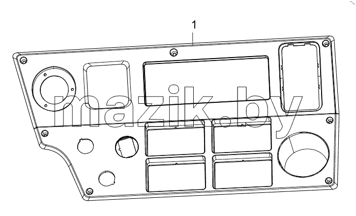  455302989 OPERATION PANEL ASSEMBLY
