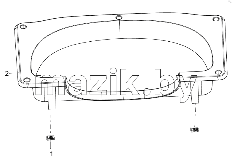  455307938 COMBINATION INSTRUMENT MASK ASSEMBLY