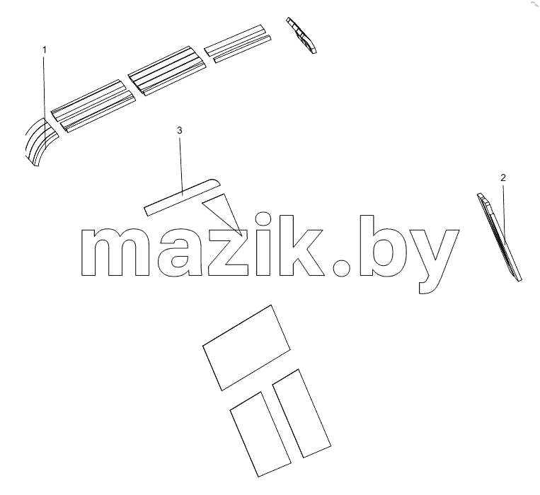  455313734 CAB SOUND INSULATION PAD ASSEMBLY