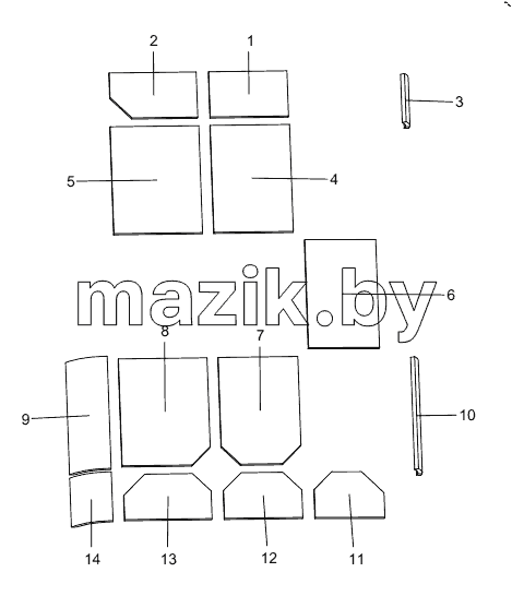  455709475 MAT ASSEMBLY