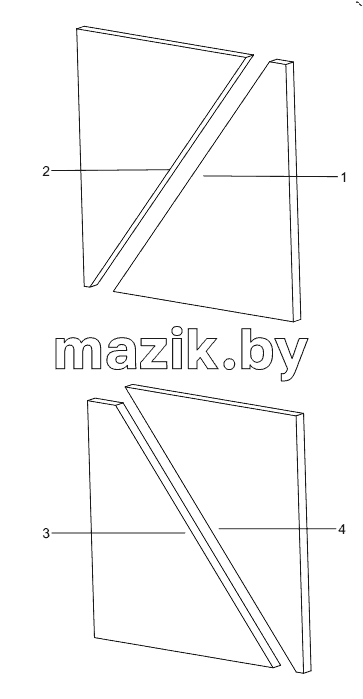  455604057 SURROUND SOUND INSULATION PAD ASSEMBLY