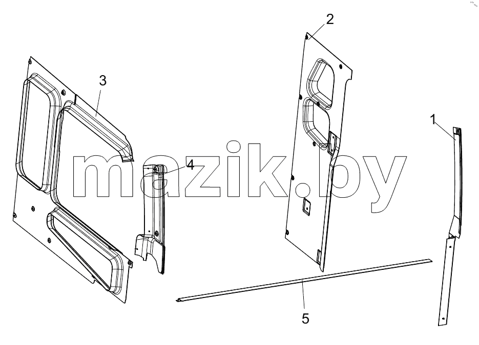  455401191 ARMOUR ASSEMBLY