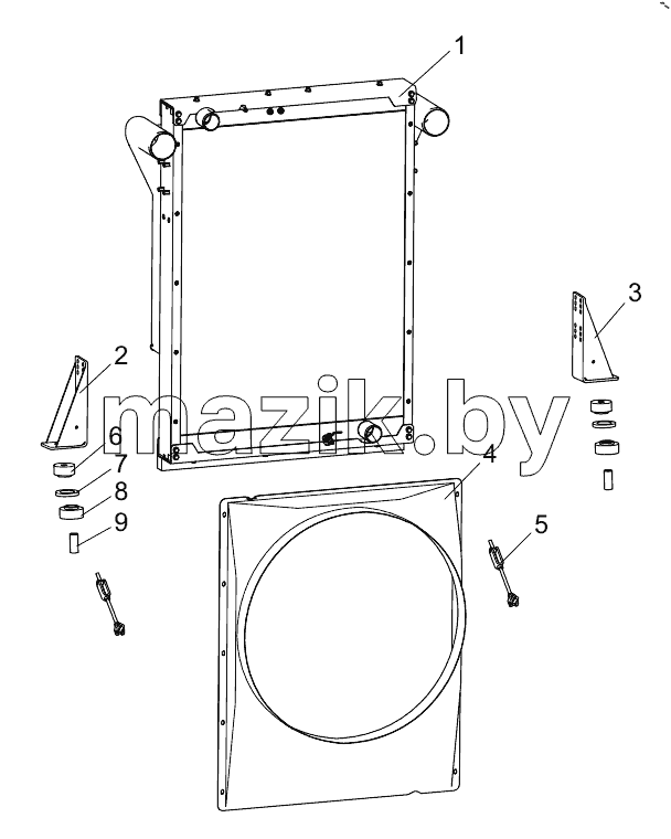  451310156 COOLING MODULE AND ACCESSORY ASSEMBLY