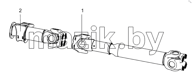  452208003 FRONT TRANSMISSION SHAFT SYSTEM