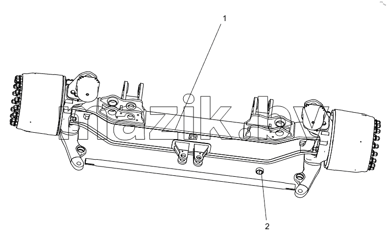  453007780 AXLE SYSTEM