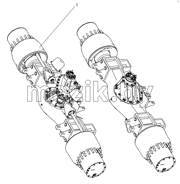  452406317 DRIVE AXLE SYSTEM
