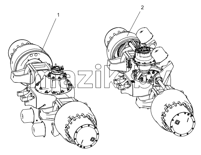  452406315 DRIVE AXLE SYSTEM