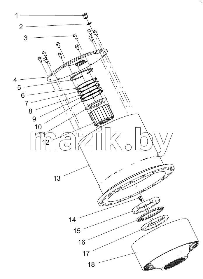  452405603 WHEELSIDE REDUCER ASSEMBLY