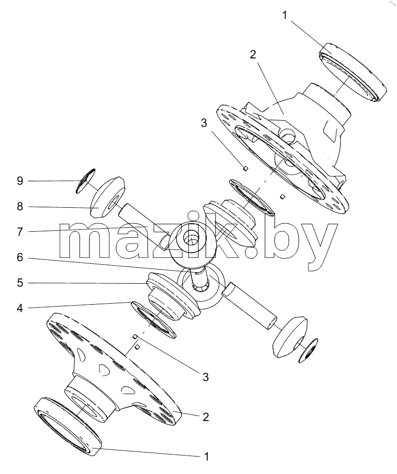  452405605 DIFFERENTIAL ASSEMBLY