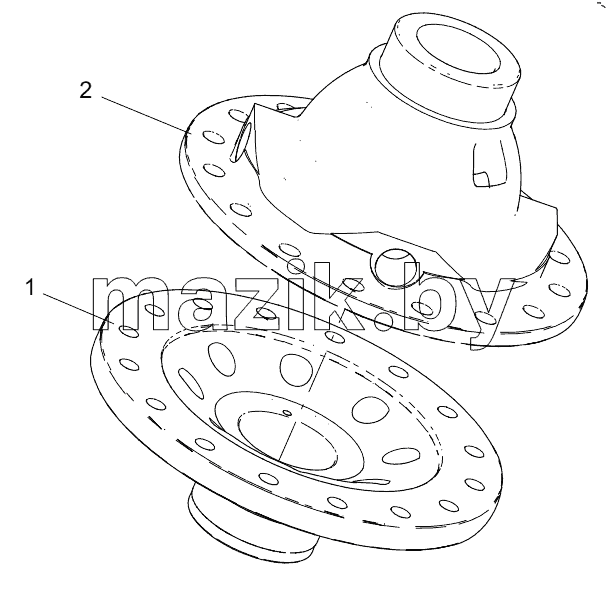  452405604 DIFFERENTIAL SHELL ASSEMBLY