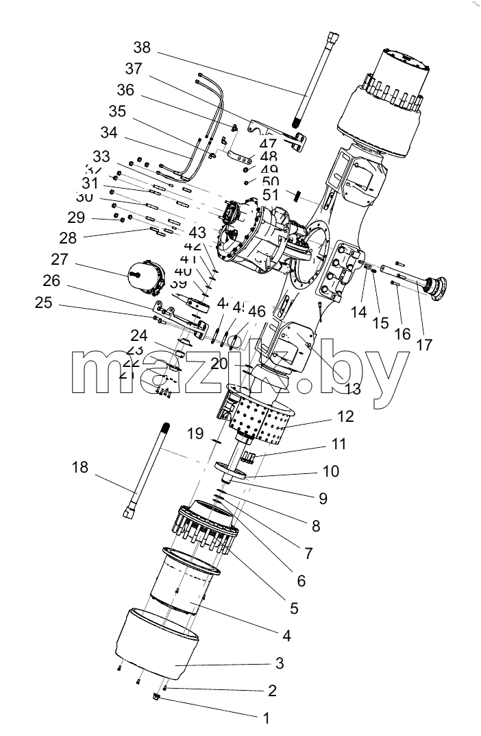  452504068 MIDDLE BRIDGE ASSEMBLY