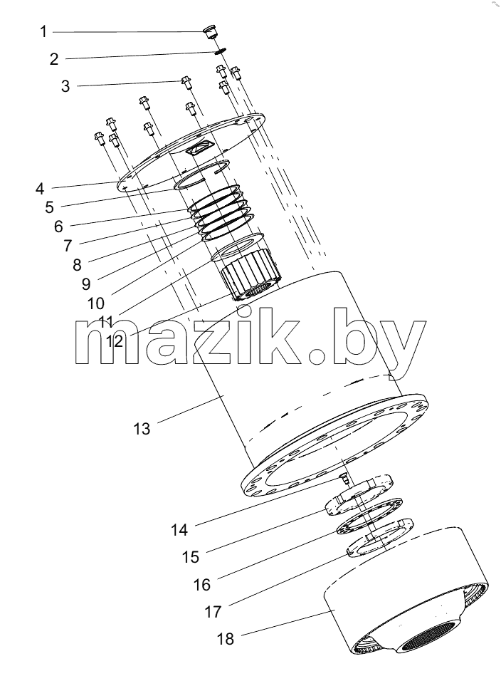  452405603 WHEELSIDE REDUCER ASSEMBLY