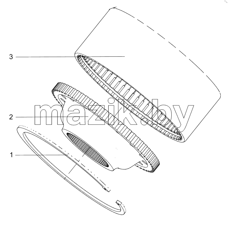  452405599 GEAR RING SUPPORT ASSEMBLY