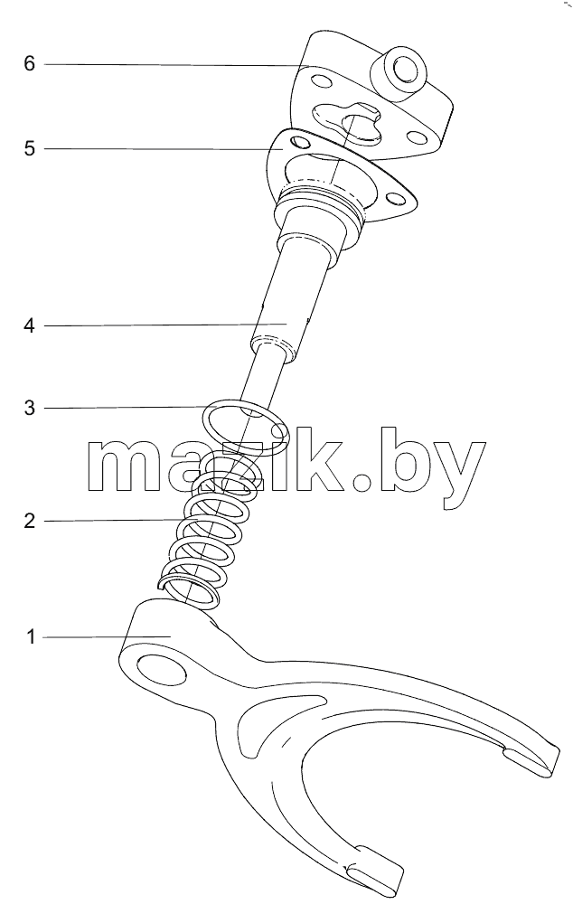  452503649 INTER-SHAFT DIFFERENTIAL LOCK ASSEMBLY