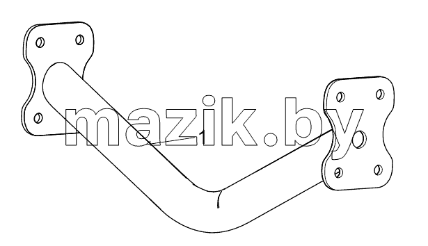  452804884 ENGINE FRONT REINFORCING BEAM ASSEMBLY