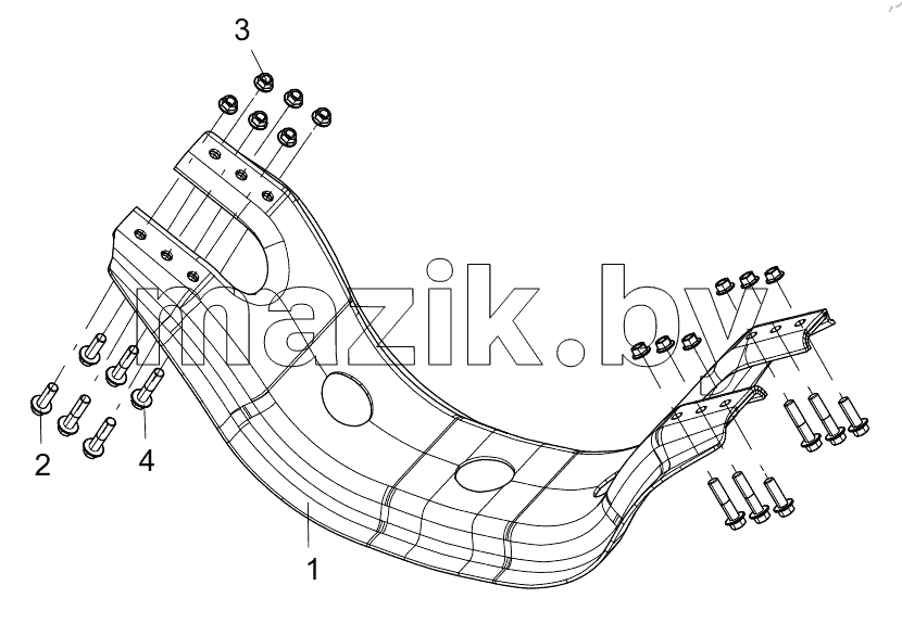  452803932 ENGINE REAR SUSPENSION CROSSMEMBER SYSTEM