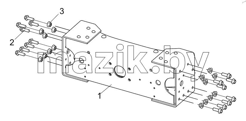  452817174 STERN BEAM SYSTEM