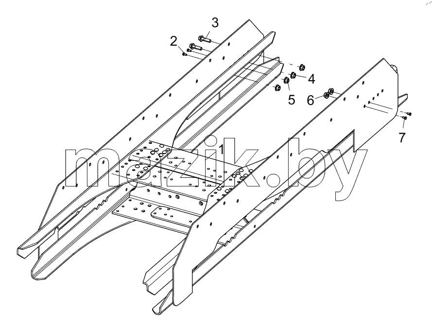  452804512 BALANCED SUSPENSION CROSSMEMBER SYSTEM