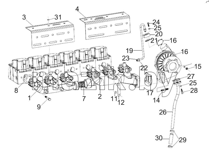  459321276 EXHAUST SYSTEM