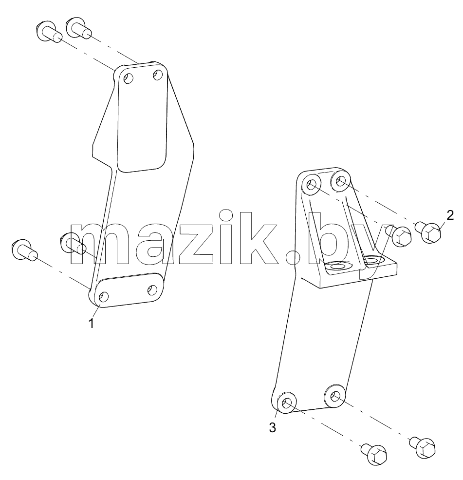  451010274 ENGINE REAR MOUNT BRACKET