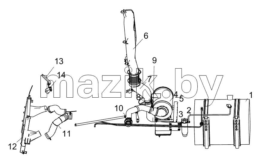  451106300 SUPPLY SYSTEM (400L IRON TANK)