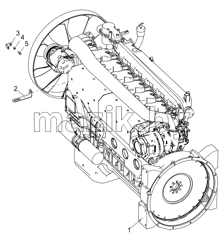  451013933 ENGINE ASSEMBLY