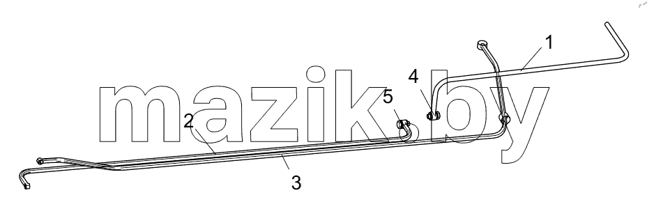  451110886 FUEL OIL PIPE ASSEMBLY