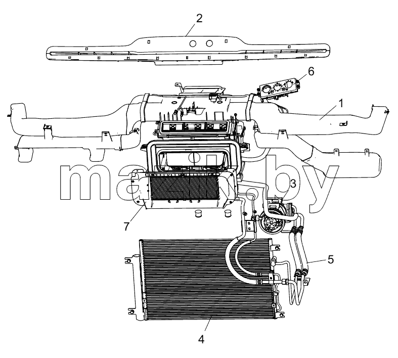  458105831 AIR CONDITIONING SYSTEM