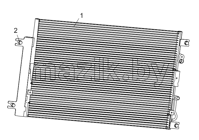  458101838 CONDENSER ASSEMBLY