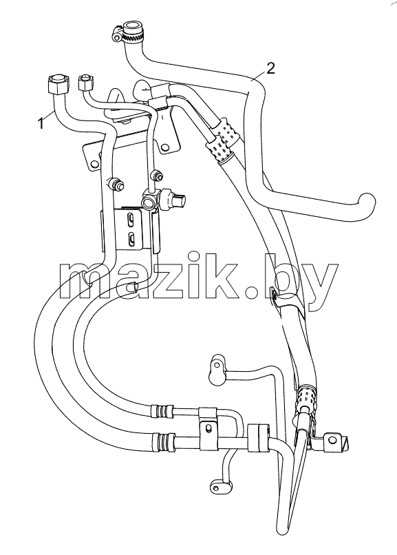  458106048 AIR CONDITIONING LINE