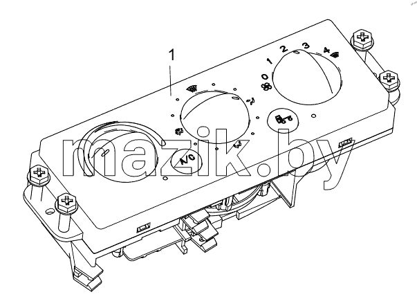  458100089 AIR CONDITIONING CONTROLS