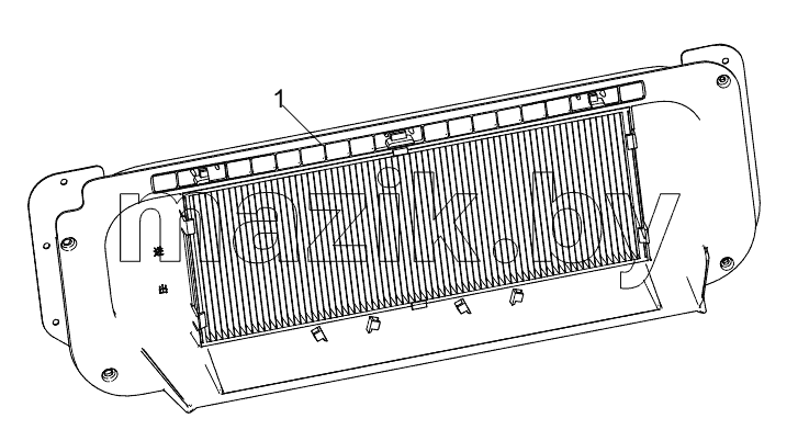  458101668 AIR INTAKE FILTRATION SYSTEM