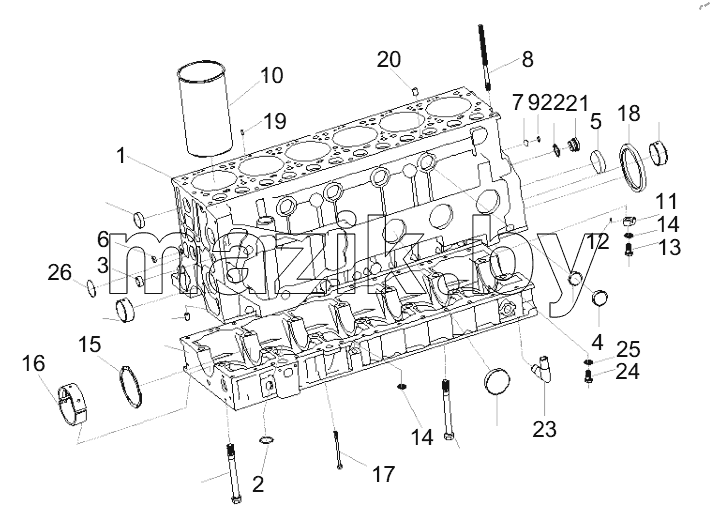  459321263 CYLINDER BLOCK