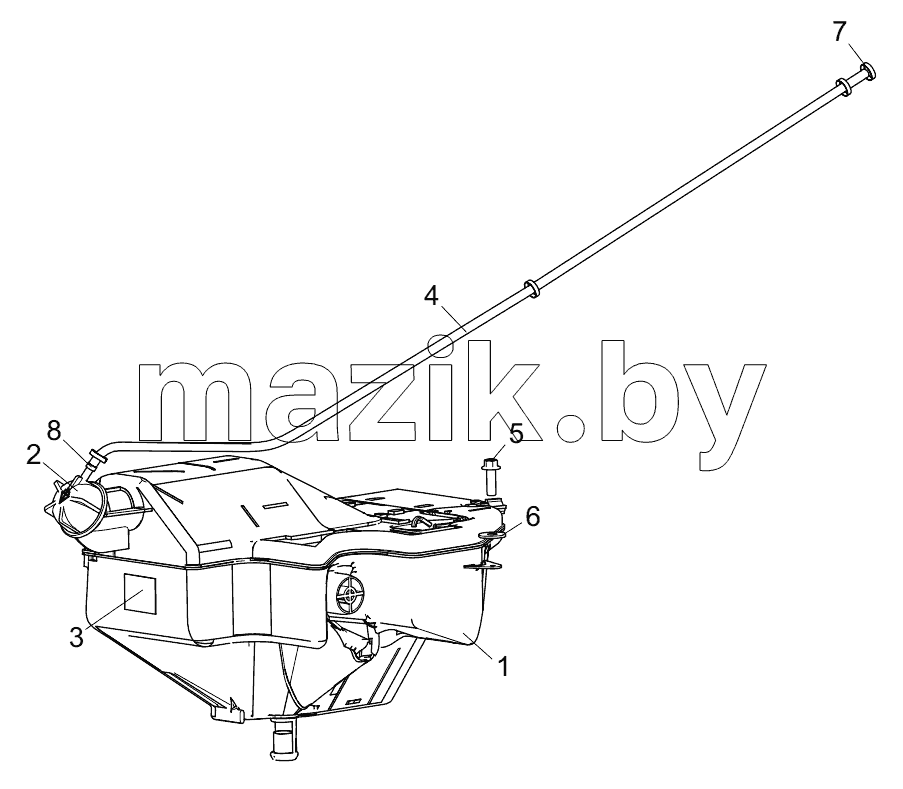  451302428 EXPANSION TANK ASSEMBLY